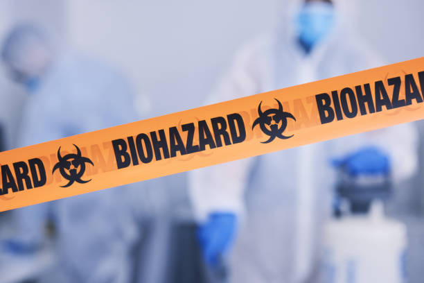 Professional Biohazard Cleanup technician working in Rio Linda, CA